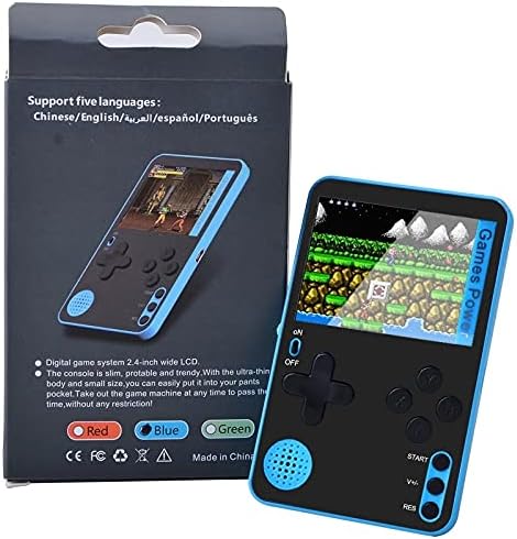 Console de videogame portátil Ultra Thin Handheld Player portátil de jogo de 500 jogos Retro Gaming Console Consolas