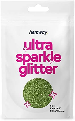 Hemway Premium Ultra Sparkle Glitter Multi Finalis Finals Flake Metálico para Artes Crafts Nails Cosmetics Resin