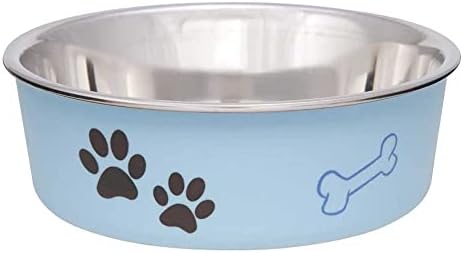 Animais de estimação amorosos - Bella Bowls - Bowl de comida de cão sem ponta aço inoxidável tigela de animais de estimação