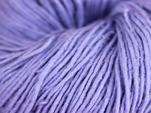 O carrinho de design lavanda Solid Color Seasons Cotton Cotton 3 Ply Stitch Bordery Thread Freend Bracelet Thread Freelete