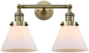 Inovações 208-AB-G41 LED 2 LEVENTE APRETO DE BAIL LED DIMMABLE, BRASS ANTIGO