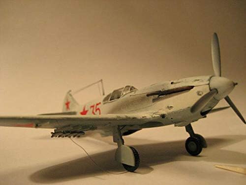Lagg-3 Series 1,5,11 aeronave soviética Segunda Guerra Mundial 1/72 Kit de Modelo de Modelo de Escala de Escala Roden 037