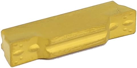 Aexit NC3020 CNC Peças e acessórios Grooving Carboid Inserir amarelo para coletas de aço inoxidável