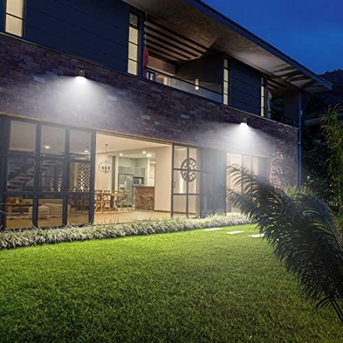 Xbuyee LED WALL PACK LUZ 35W, 3850 LUMENS SUBSTITUIRA LUZES DE 150W HPS/HID EXTERIOR, DUSK FOTOCELL TO ALIMENTO LED LED