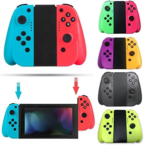 Controlador sem fio esquerdo e direito Bluetooth gamepad Compatível com Nintend Switch NS Joy Game Con Handle Grip T-13 gamepad