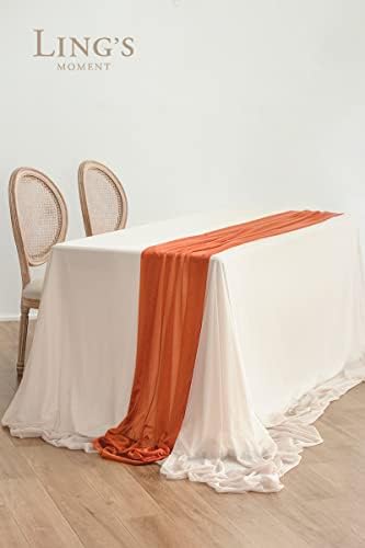 Momento de Ling Toclagem de mesa e corredor definido para mesa de 4/6 pés de comprimento para a mesa de cabeça/sweetheart
