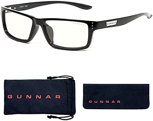 Gunnar - jogos premium e óculos de computador - bloqueia 65% - 98% Blue Light - Riot