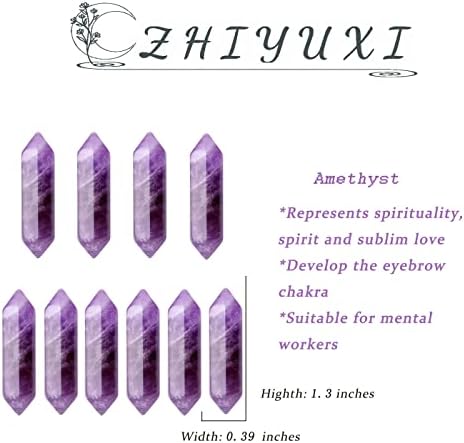 Zhiyuxi Amethyst Rock Rock Ametista Cristais de Cura de Pedras e Pedras Gemas Pedra Torcida Energia Polida Reiki Pedras Curadoras Decoração