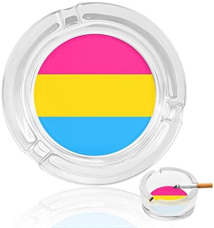 Bandeira de cigarro com bandeira do orgulho pansexual