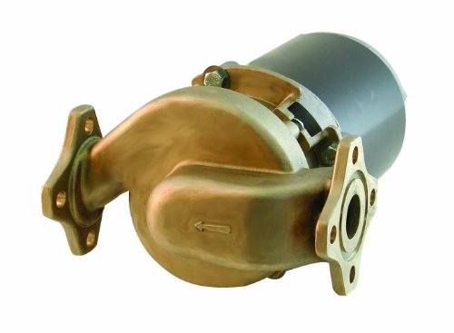 Bomba AMT 5700-97 Bomba circuladora centrífuga embutida, bronze, 1/4 hp, 1 fase, 115V, curva B