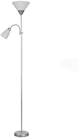 ZSEDP Lâmpada vertical da lâmpada da lâmpada de piso quarto Led Led Decorative Study Light Light Light