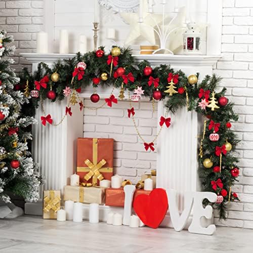 Magiclulu Mini Christmas Bow 12 Pcs Arrexões de Natal Arco de fita pequena 2.4/6cm Tie decorativa para costurar artesanato embrulhado