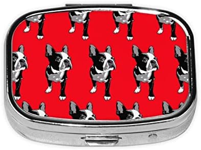 Boston Terrier Dog Square mini caixa