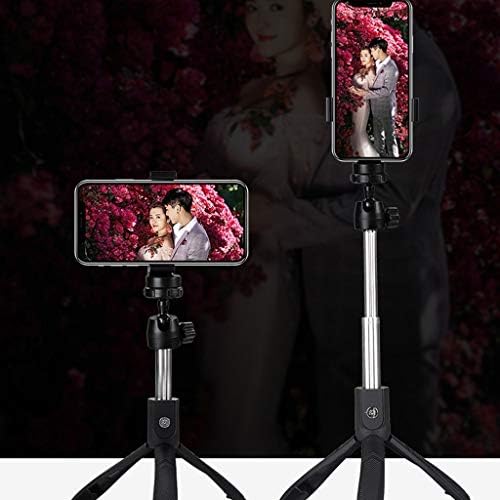 YFQHDD Multifunction Selfie Stick Tripé, Monopod extensível e portátil, adaptador, compatível com câmera leve
