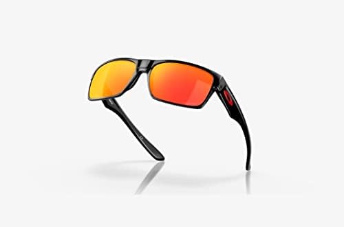 Oakley Twoface Sunglasses Polished Black com Prizm Ruby Lens + Sticker