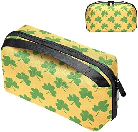 Bolsa de bolsas portáteis de organizador eletrônico Bolsa de armazenamento de cabo de viagem verde para discos rígidos,