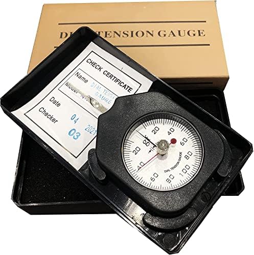 HFBTE ATG-100-2 Mão de tensão analógica portátil com tamanho de bolso ATG TENSOR TESTER TENSORMETER 100G MAX Valor medido