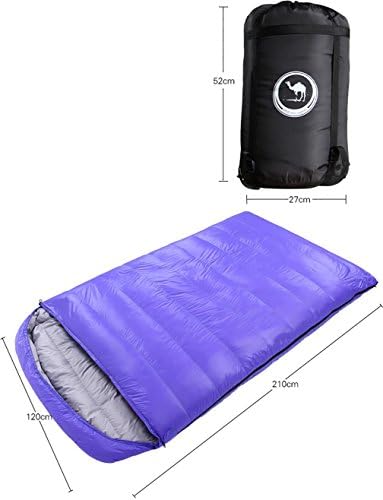 Gaohailong Duck Down Camping Sagacão Double 1800g Bolsa de armazenamento embutida -10? -20?