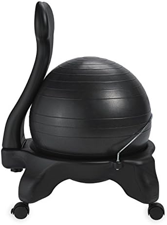 Gaiam Classic Balance Ball Cader Ball - Bola de balanço extra de 52 cm para cadeiras de bola de balanço clássicas