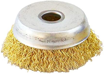ALREMO Huangxing - Roda de fio para remoção da tinta de corrosão da ferrugem reduziu a quebra do fio do orifício interno de 16 mm,