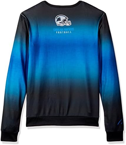 Foco NFL Carolina Panteras Imprimida Gradiente Ugly Sweater, Média