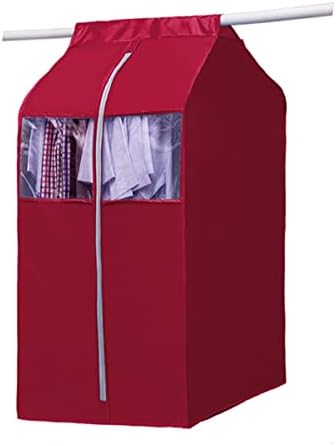 Capa de vestuário de Zerodeko 420d Nylon Oxford Fabric Storage Sacag Clothing Organizer em guarda -roupa - Tamanho do meio