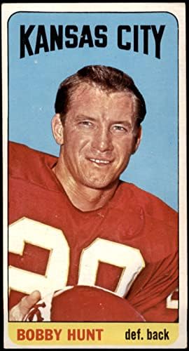 1965 Topps 104 Bobby Hunt Kansas City Chiefs VG/Ex Chiefs Auburn