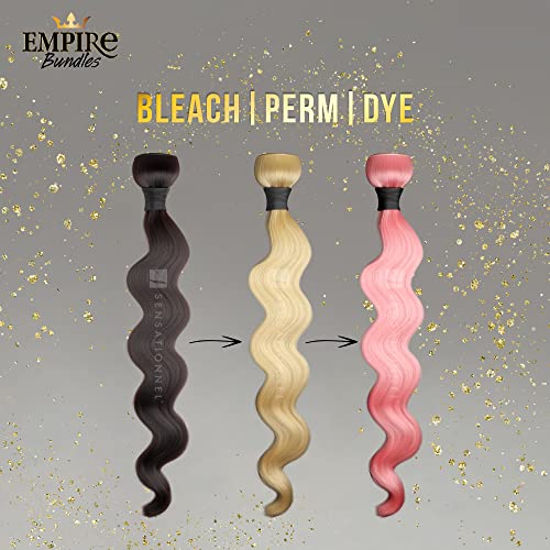 Sensationnel Empire Bundle Teave Hair - Empire Facle Extensões de cabelo humano virgens