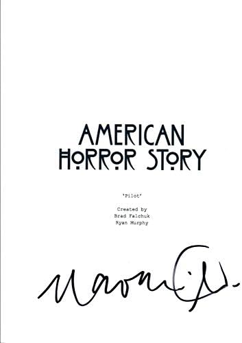 Naomi Grossman assinou autografado American Horror Story Pilot Script Coa Vd