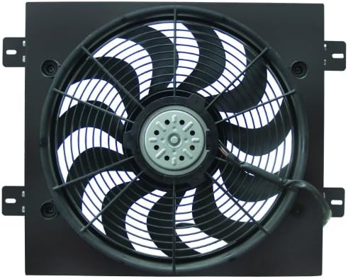 Derale 1 Jeep Wrangler Direct Fit Electric Fan Kit, Black