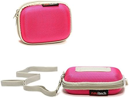 Navitech Pink Hard Protective Watch/pulseira Case compatível com a Garmin Compatível com o Relógio de Running Theerunner 230