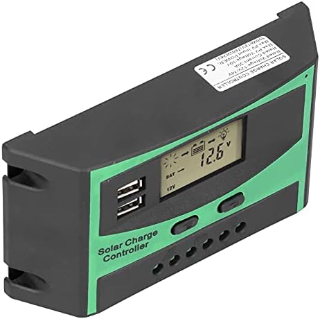 Controlador de carga solar de 30 amp de 30 amp, controladores de carga para painéis solares com descarga fotovoltaica PWM Control