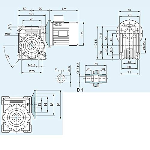 NMRV ametrico 40-50-71B14