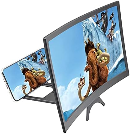 Tribo da marca Tide 12 polegadas HD Screen Meldifier para projeção de projeção de telefone Vídeo de cinema 3D para iPhone ampliificador