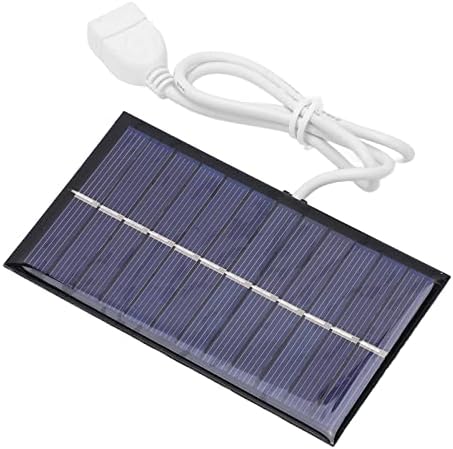 PLAPLAAOO 1W 6V Carregador de painel solar, célula solar de carregador solar portátil DIY, mini -poder