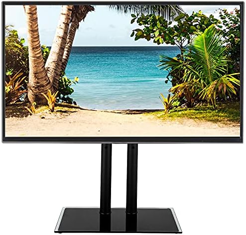 Monitor ajustável em aço inoxidável para a maioria das TVs curvas planas de 32 a 65 polegadas, parede de TV até 50 kg de altura