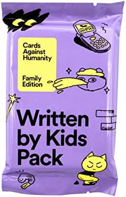 Cartas contra a Humanity Family Edition: Escrito por Kids Pack