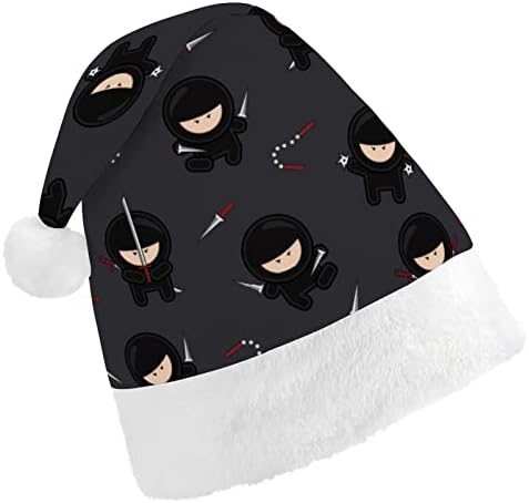 Ninja Funnic Chattle Chattle Hat Papai Noel Chapé