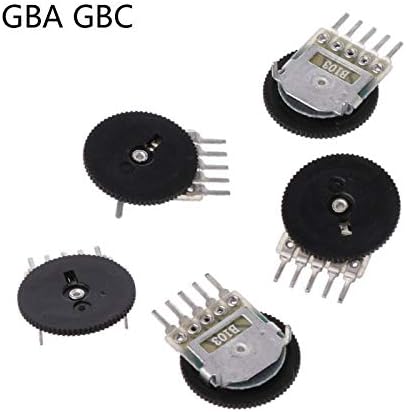 Botão de interruptor de volume de 5pcs para o game boy gb gba gbc placa-mãe potenciômetro substituto para gameboy