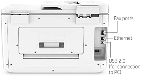 HP OfficeJet Pro 7740 Formato Wide All-In-One Sem fio Impressora de jato de tinta sem fio-Print Scan Cópia Fax-22 ppm,