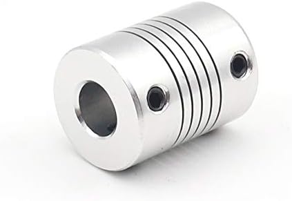 Couplador de diâmetro de peças xmeifei 1pcs 4x4 4mmd19l25 liga de liga de alumínio z Acoplamento flexível para acoplamentos