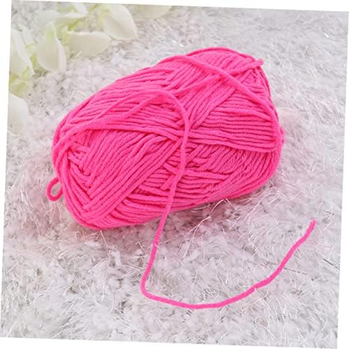 Homoyoyo Yarn preto Fio branco Fio machucado Firimento de fio texturizado Fio de manta macio de cobertor Fio de bebê para