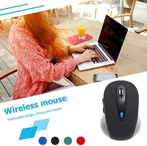 Taloyer Mini Wireless Bluetooth 5.2 e 2,4 GHz mouse sem fio Optical Mouse de modo duplo 1000-1200-1600dpi Camundongos
