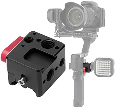 Montagem do acessório do Adaptador da OTAN para DJI Ronin RS 3 Pro RS2 RSC 2 Estabilizador de Gimbal para DSLR e Câmeras