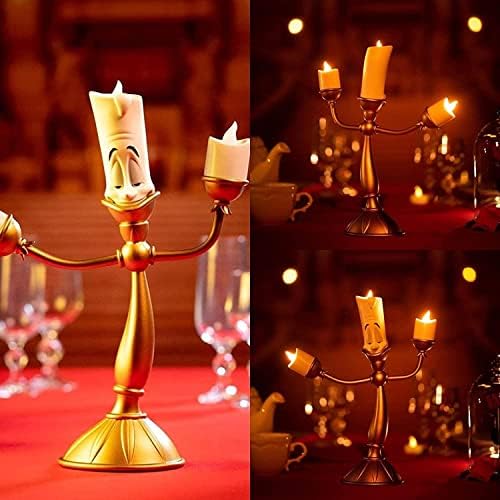 A beleza e a besta do vela Lumiere Veller liderou a luz da mesa de casamento, decoração da casa de Natal