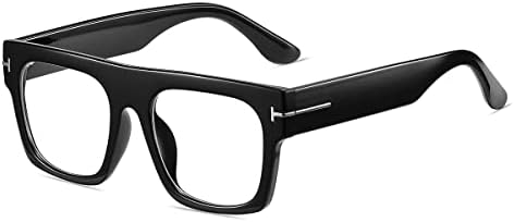 Óculos de sol quadrados clássicos da Nidovix Classic para homens Mulheres grandes quadros Retro 70s Sun Glasses UV400 Protection