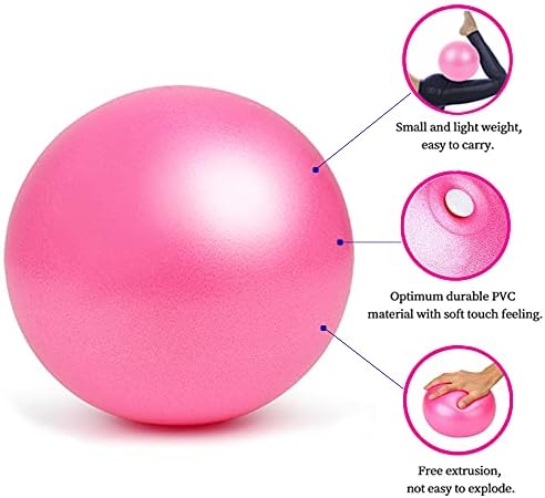 Mini Bola de Exercício, Bola de Yoga ， Pilates Ball, Bola de Bender Small Bender, Pilates, Yoga, Treinamento Core e Fisioterapia,