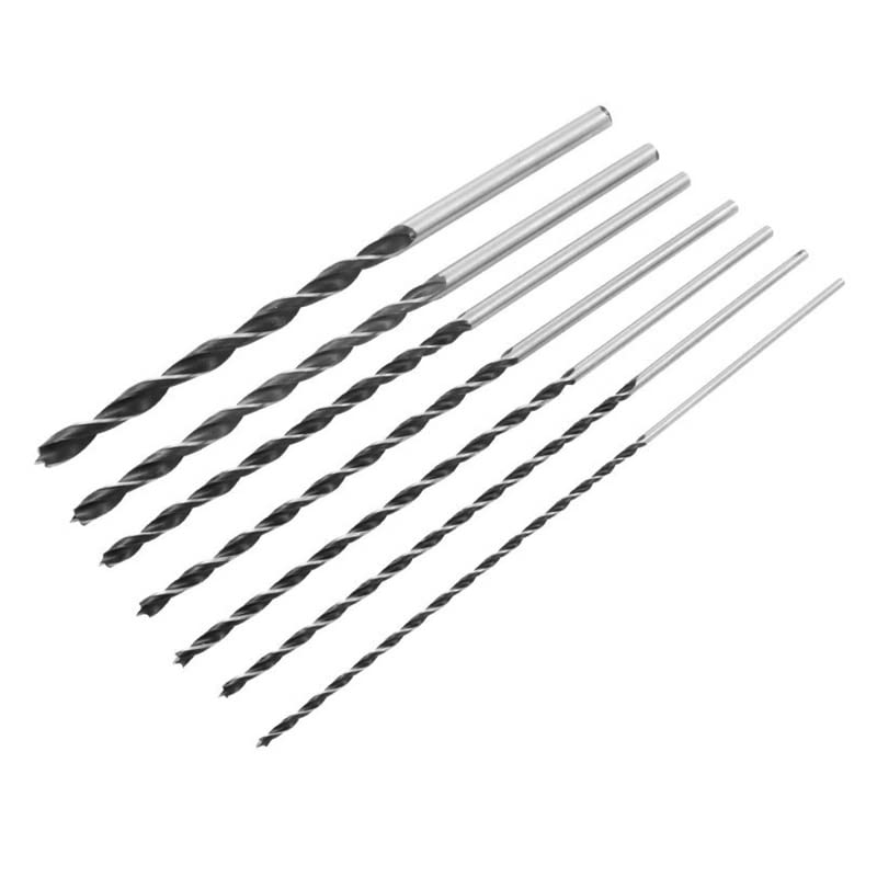 7pcs/conjunto de 300 mm de perfuração de bits de madeira Twist Twist Ferramentas de madeira Ferramenta de broca Diy Ferramenta