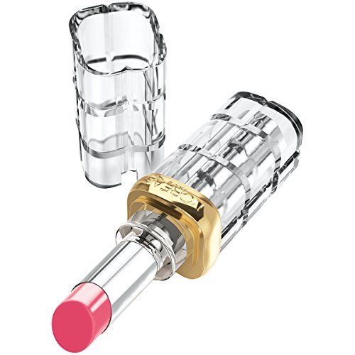 L'Oreal Paris Makeup Color Riche Shine Lipstick, Strawberry lacado, 0,1 oz.