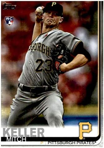 2019 Topps Update US218 Mitch Keller Pittsburgh Pirates Rookie Baseball Card